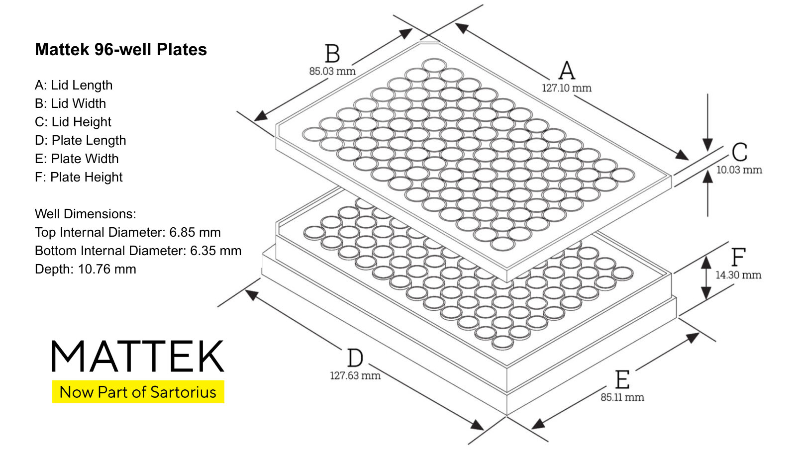 96-well | No. 1.5 Coverslip | 5 mm Glass Diameter | Uncoated - Image 4