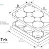 dimensions of a 6 well cell culture plate