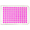 top view of a 96 well multiwell cell culture plate