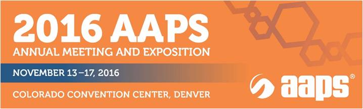 Join us at AAPS 2016