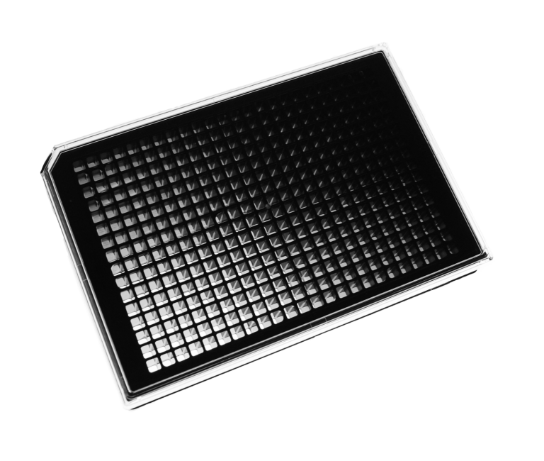 Black 384-well Plate | 1.5 Coverslip | Uncoated • MatTek Life Sciences