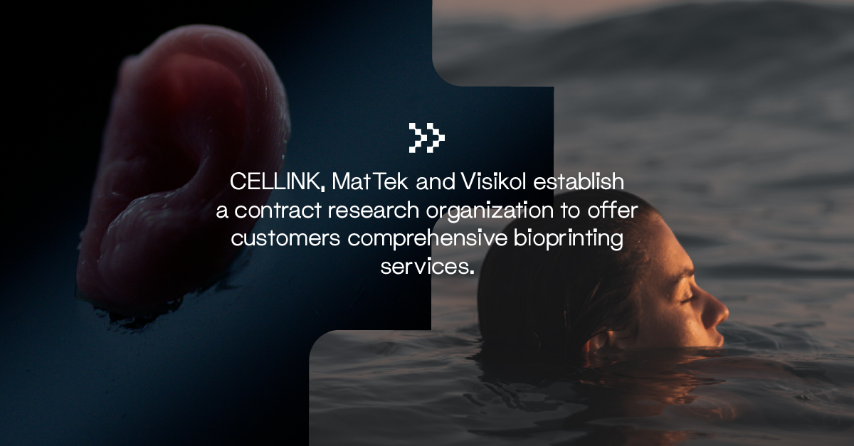 BICO Launches 3D Bioprinting contract research offering from CELLINK, MatTek and Visikol